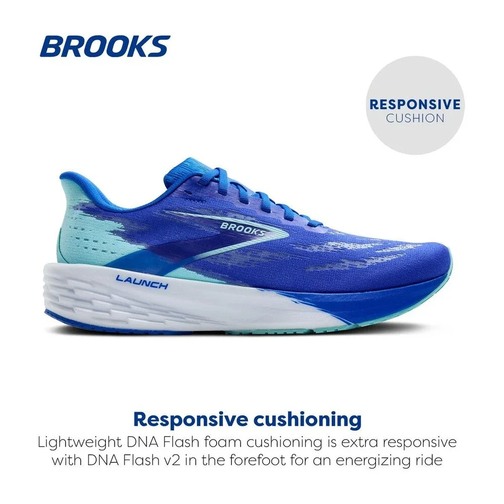 Brooks Men's Launch 11 Blue Cobalt/Limpet Shell 110450-1D-450